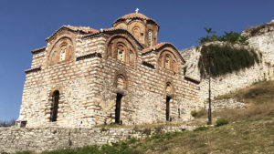 Ve staré části města Berat